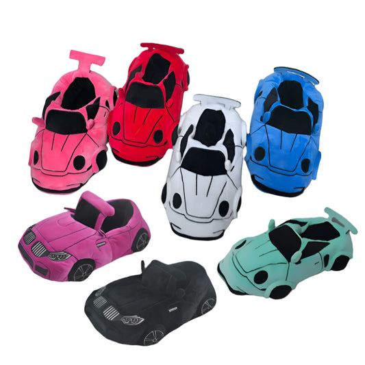 Car Plush Slippers